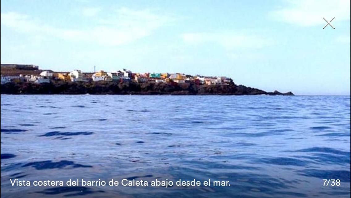 Galdar Penthouse Over The Sea! Sardina Exterior foto