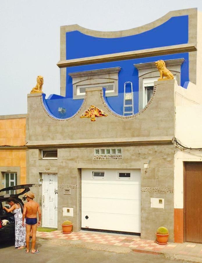 Galdar Penthouse Over The Sea! Sardina Exterior foto