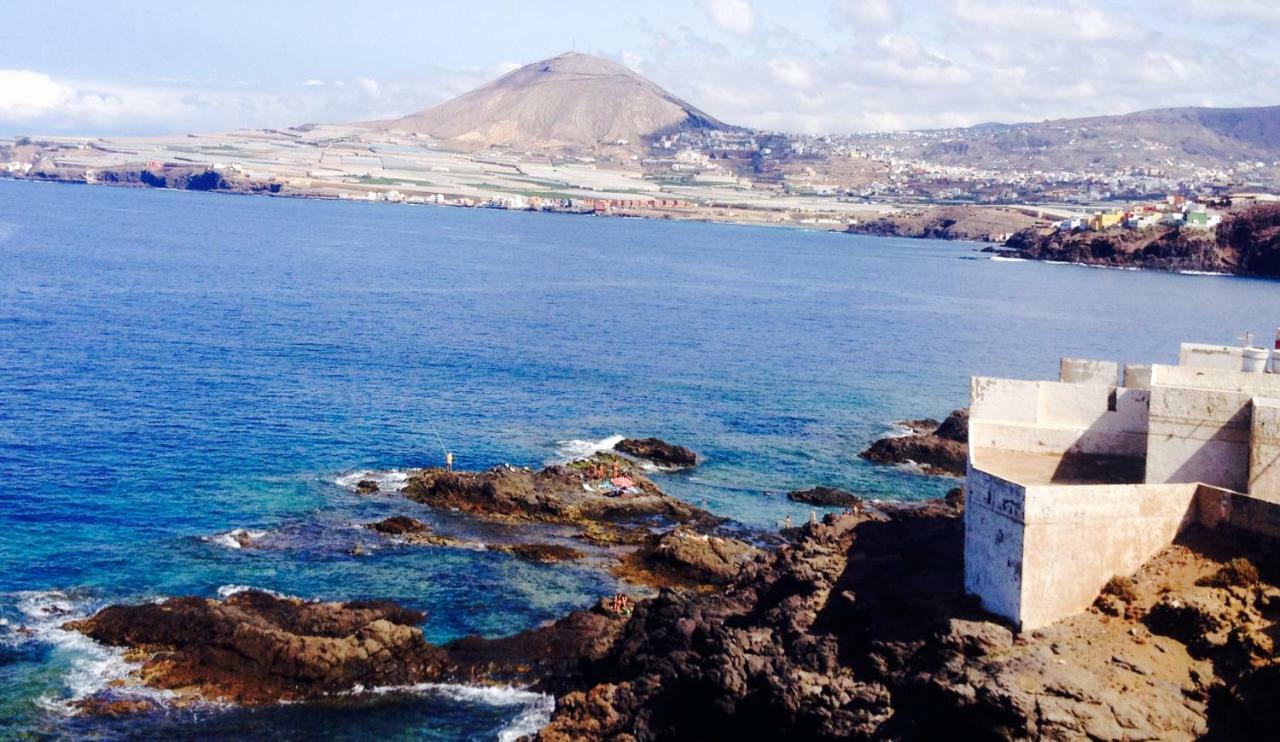 Galdar Penthouse Over The Sea! Sardina Exterior foto