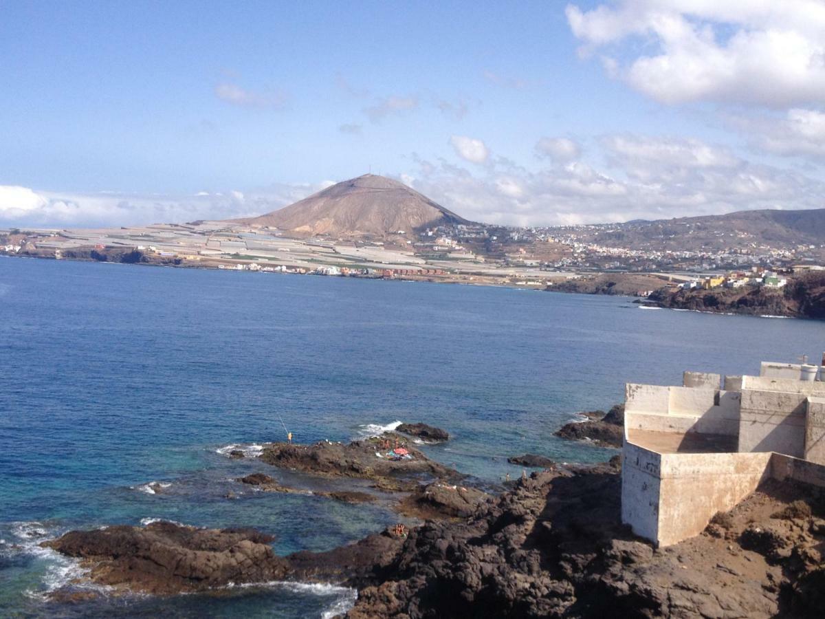 Galdar Penthouse Over The Sea! Sardina Exterior foto