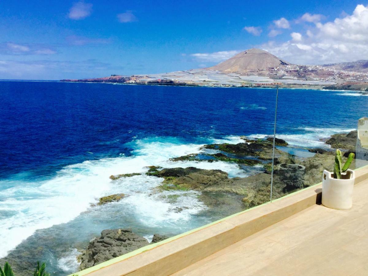 Galdar Penthouse Over The Sea! Sardina Exterior foto